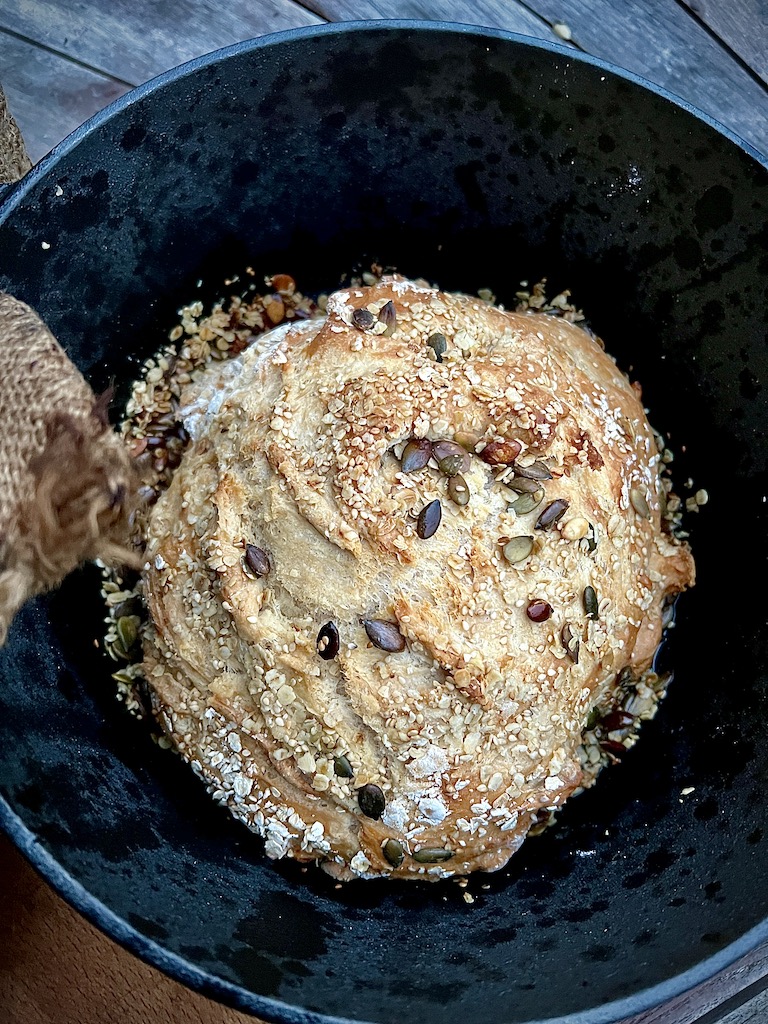 Grydebrød på groft hvedemel